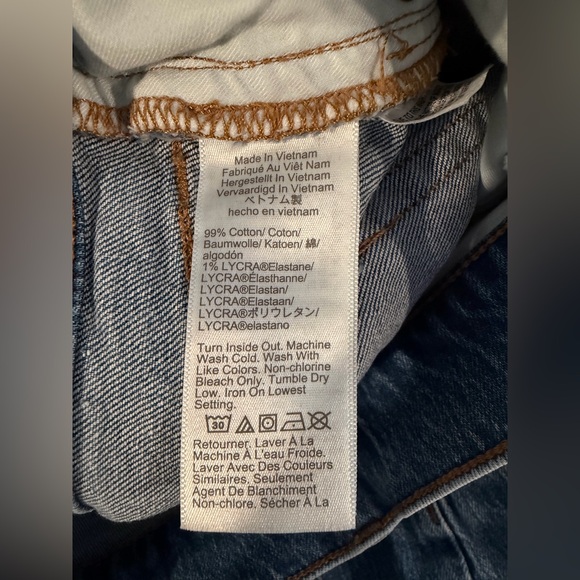 NWT J.Crew Factory Wide-leg full-length jean in all-day stretch - Size 29/8R - Picture 5 of 5